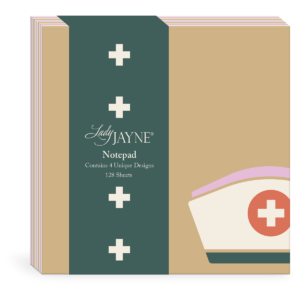 Multi-themed square notepad, great for jotting down ideas.