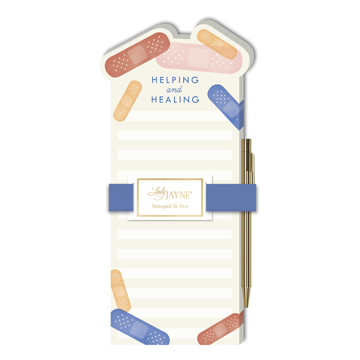 Nurse Bandages Die-Cut Note Pad Product