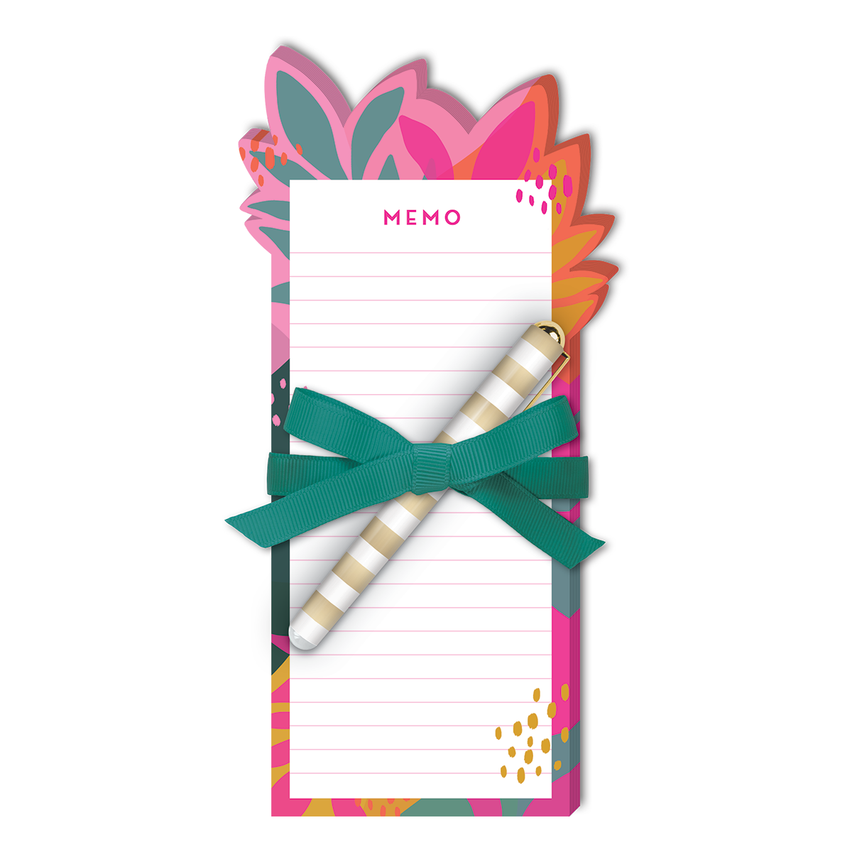 Sunlit Leaves Die-Cut Notepad Product