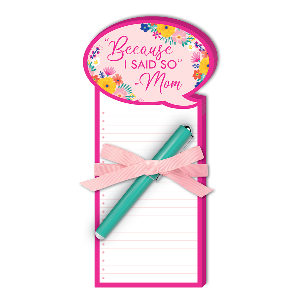 I Said So Mom Die-Cut Notepad Product