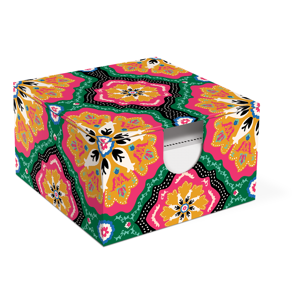 Medallion Large Memo Box With Pen Product