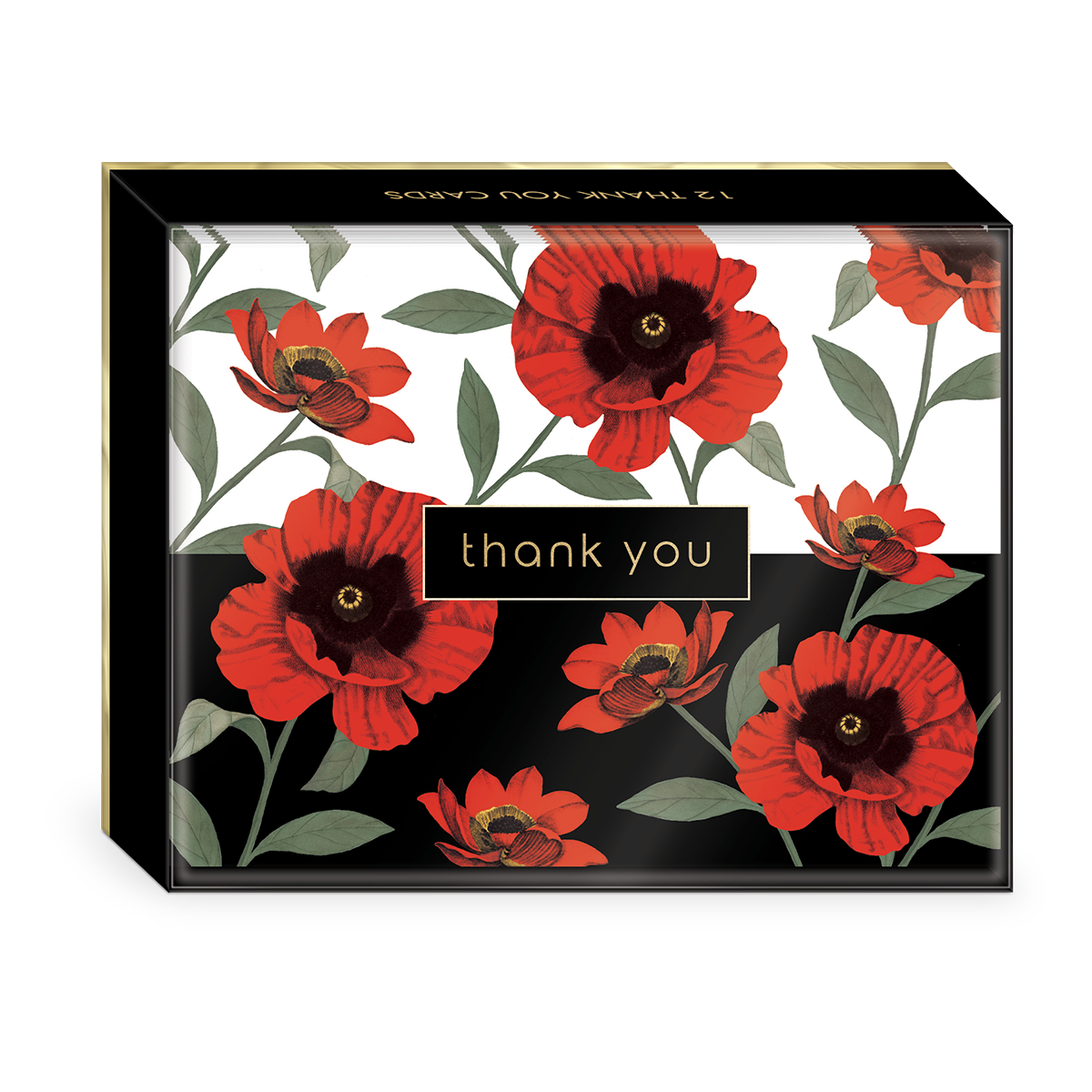 Black & White Thank You Note Cards Product