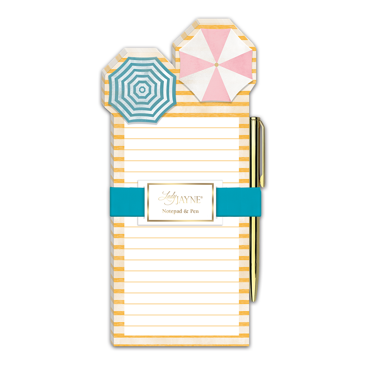 Stripe Die-Cut Notepad Product