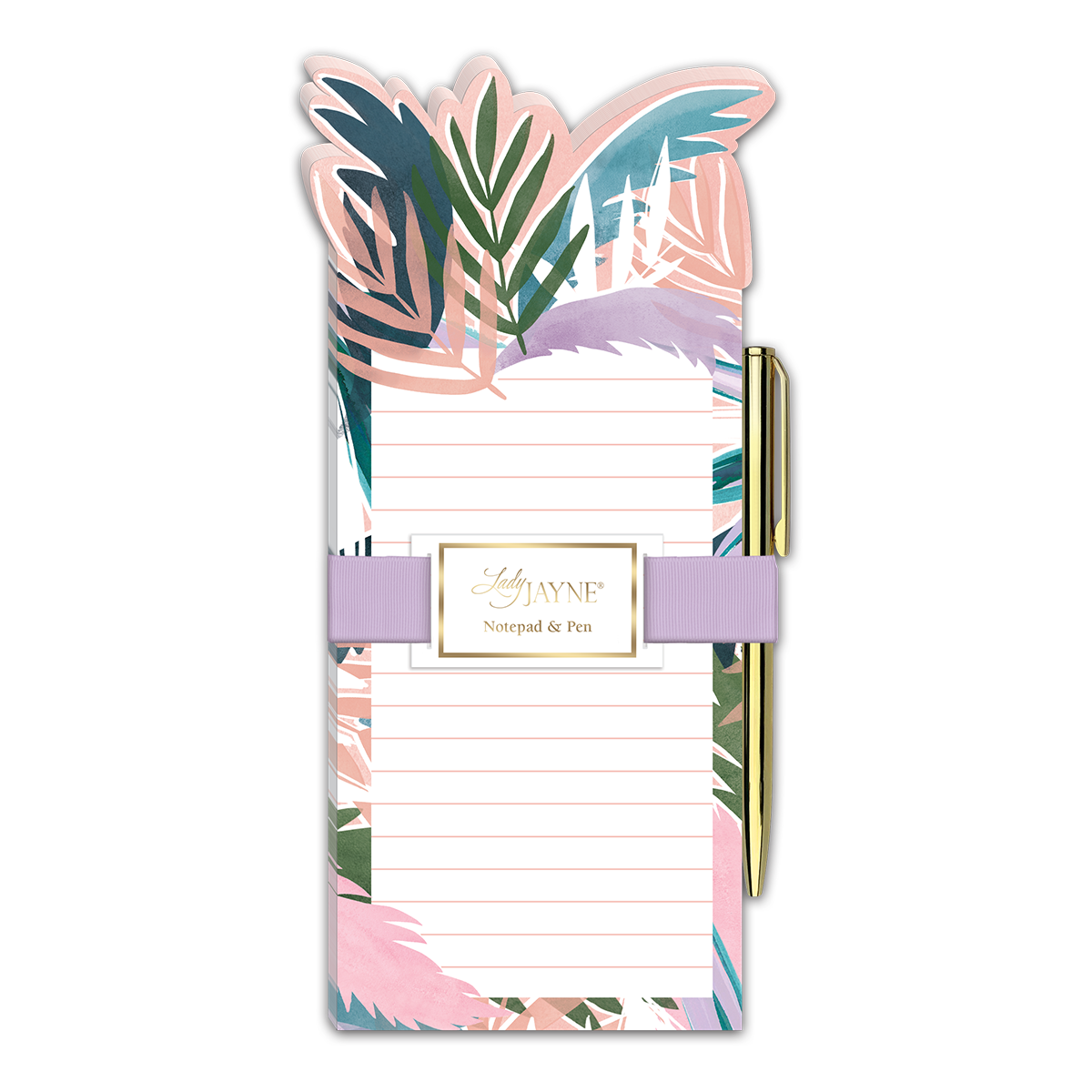 Palm Leaves Die-Cut Notepad Product