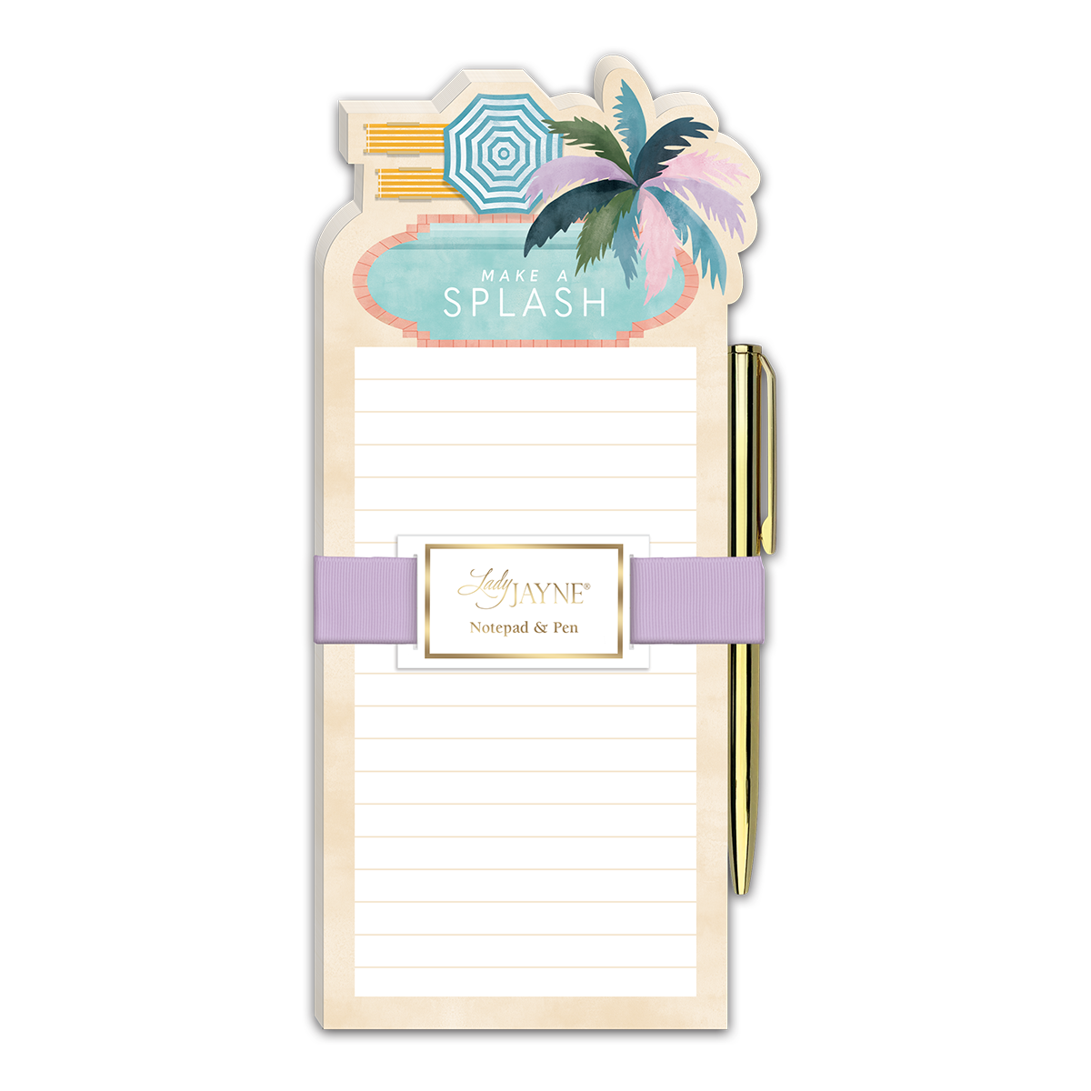 Pool Die-Cut Notepad Product