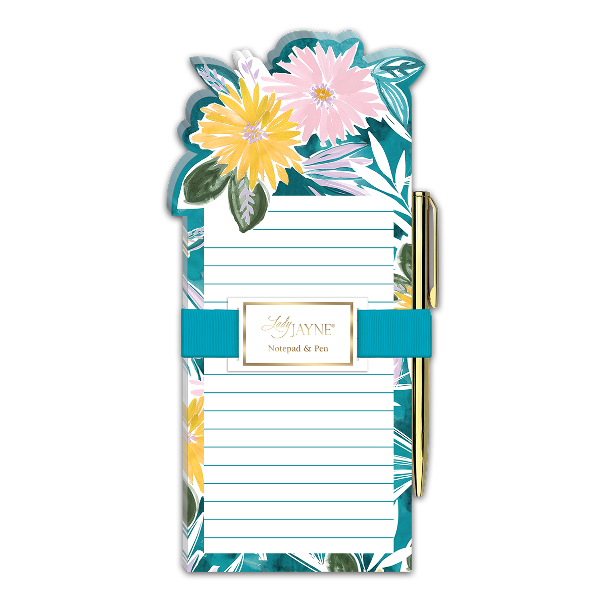 Floral Die-Cut Notepad Product