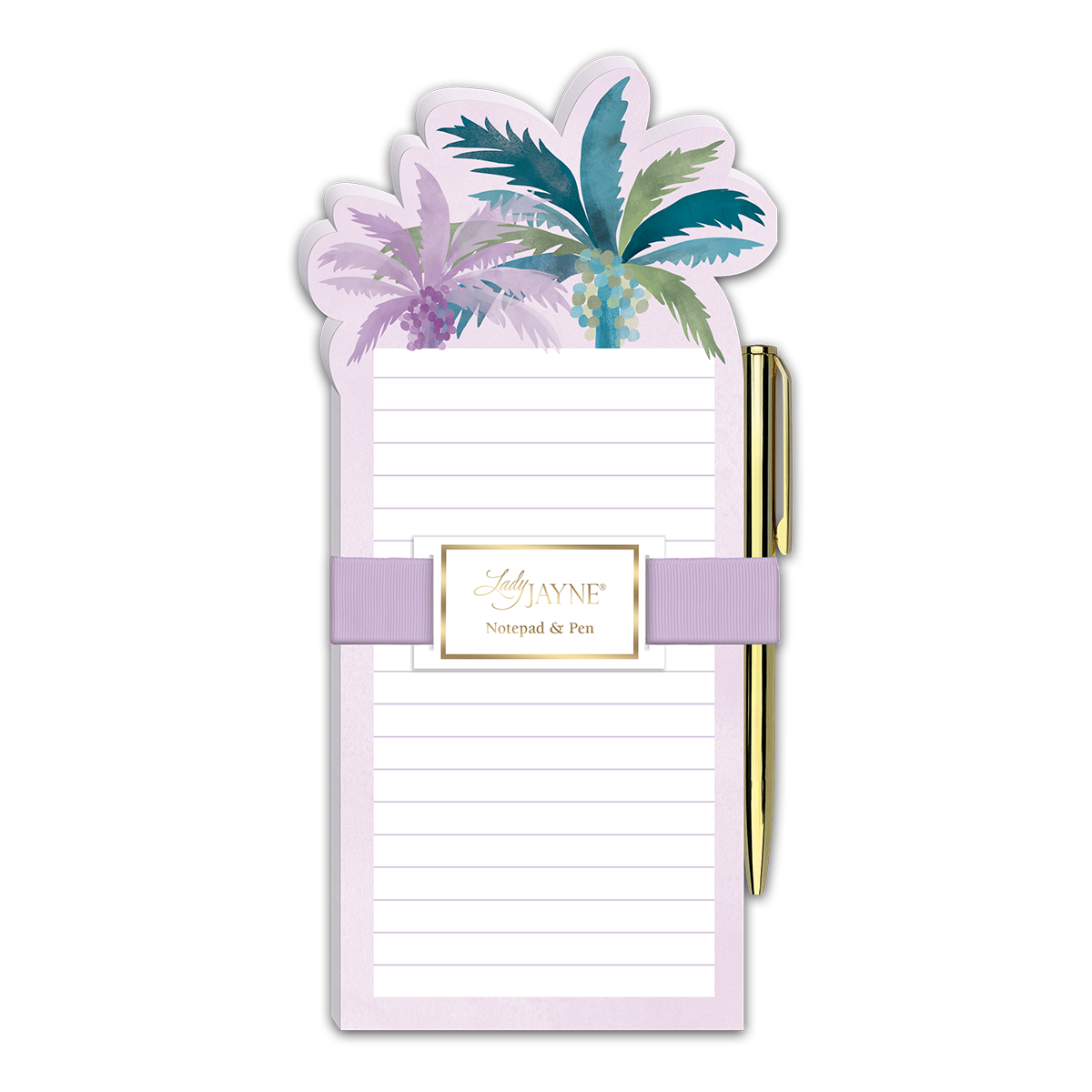 Palm Trees Die-Cut Notepad Product