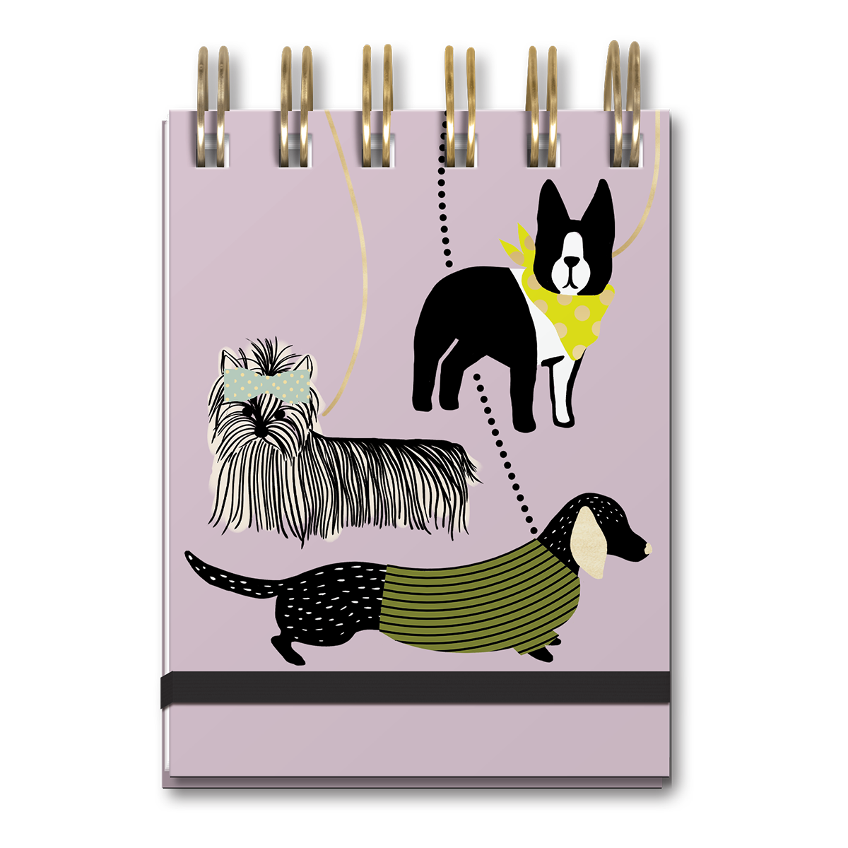 Dogs Spiral Note Pad Product
