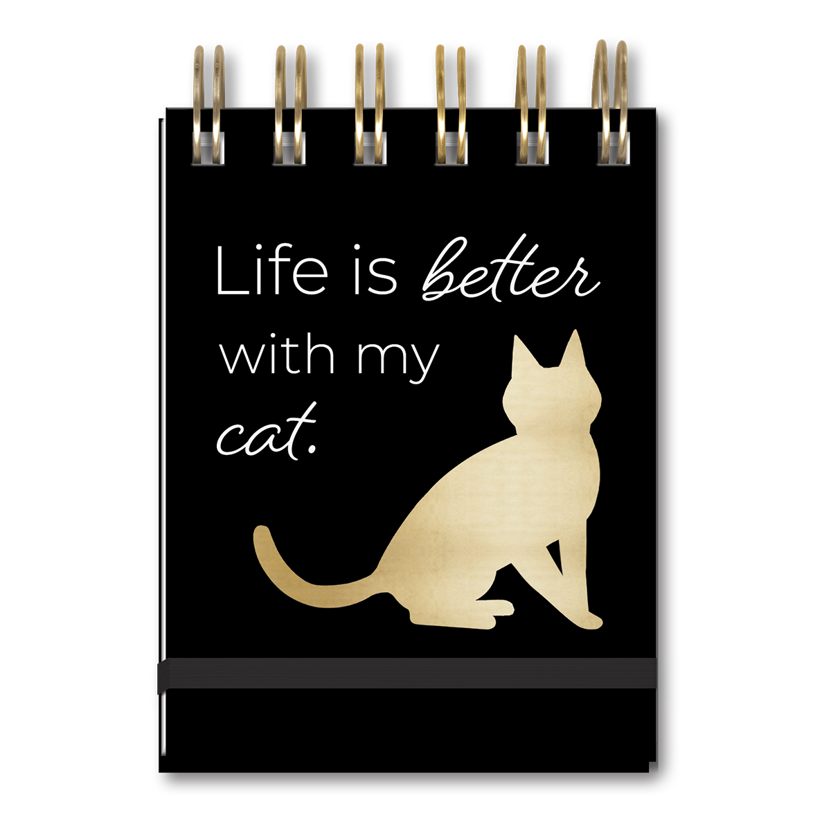Cat Quote Spiral Note Pad Product