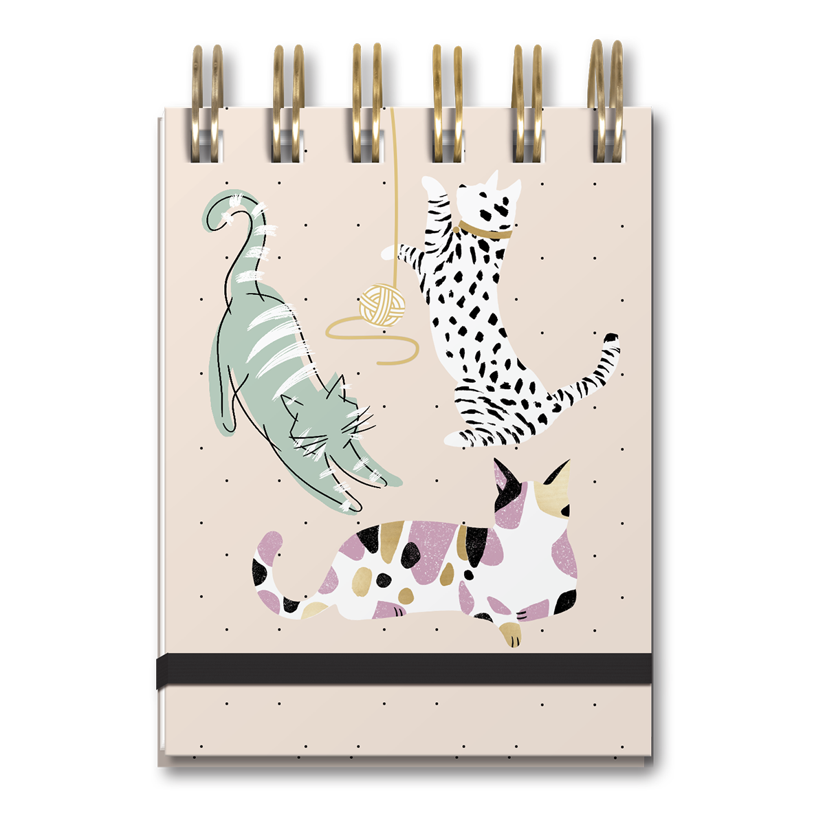 Cats Spiral Note Pad Product