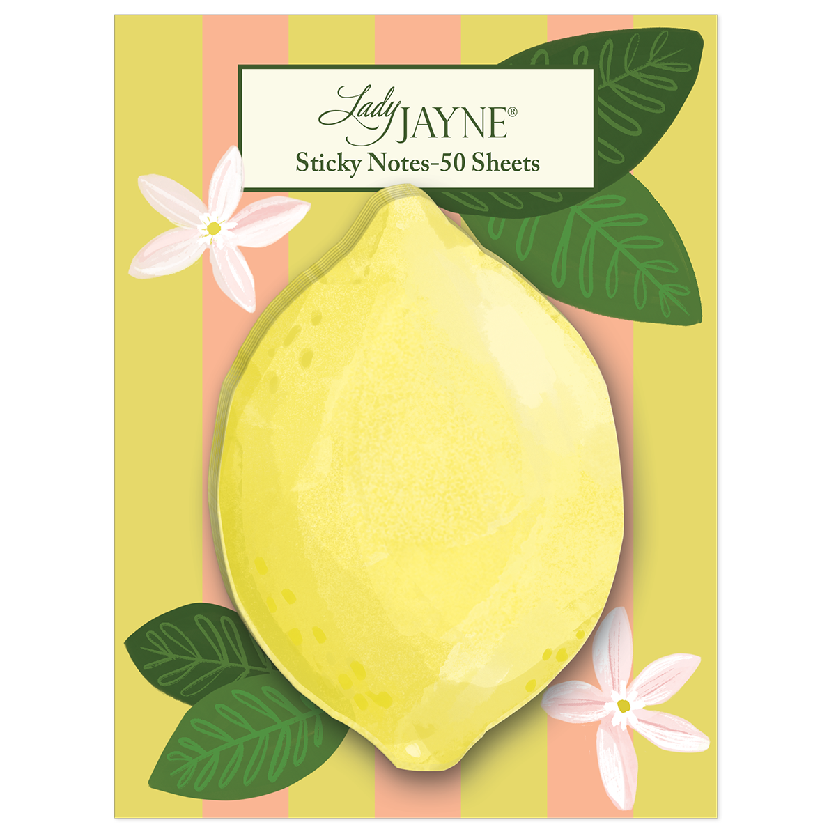 Fruit & Fleur Lemon Sticky Notepad Product