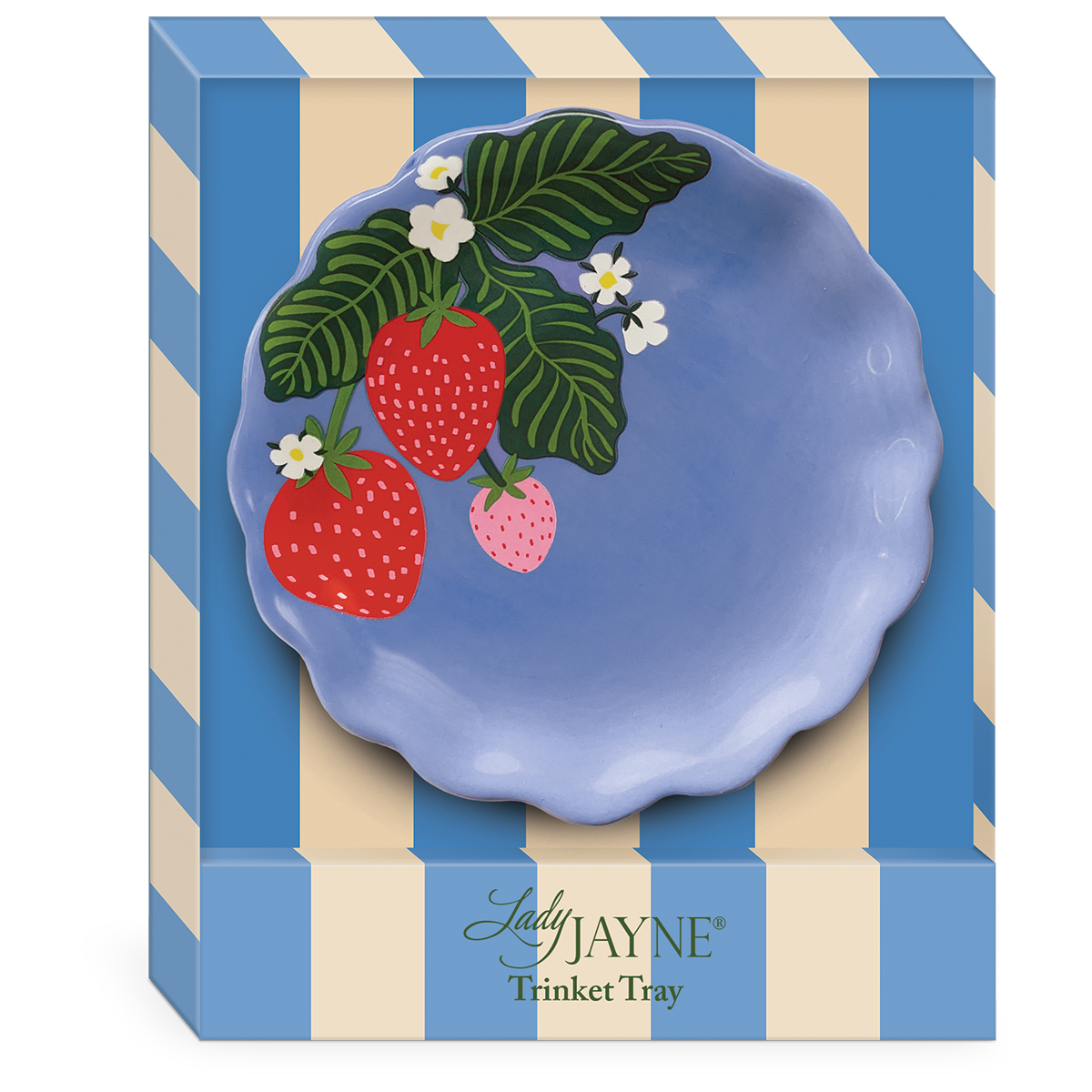Fruit & Fleur Strawberries Trinket Tray Product